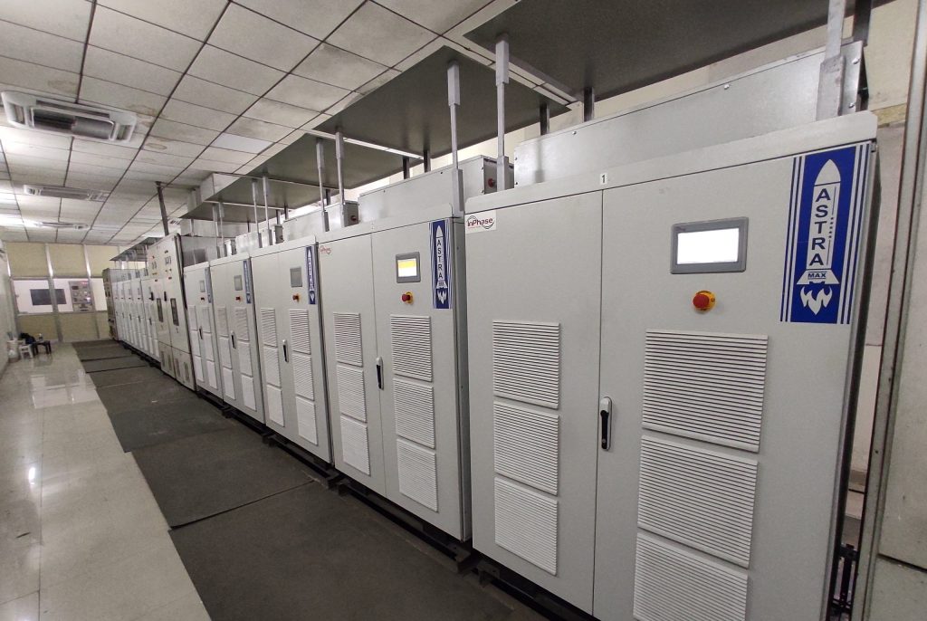 harmonic filter installation