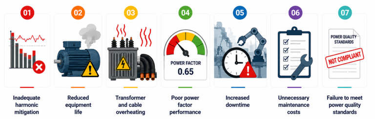 Power Quality Challenges in Renewable Energy solar farm