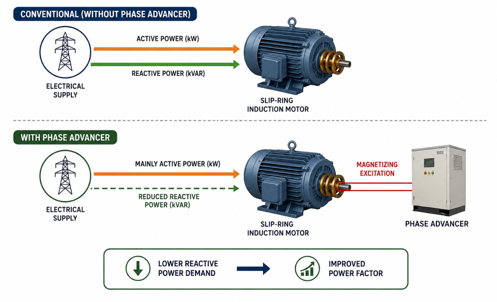 phase advancer