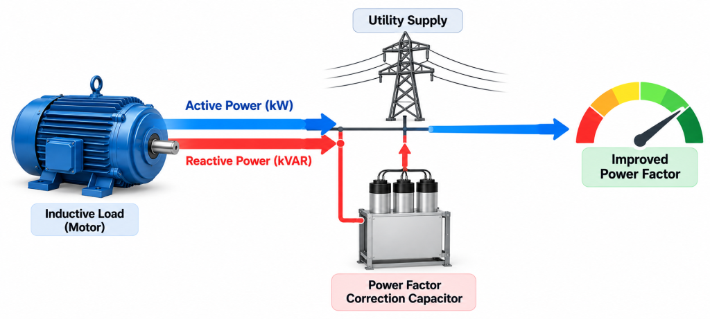 power factor correction capacitor